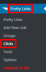 Pretty-LinksのClick