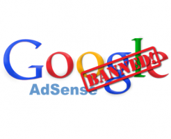 Google AdSense規約違反でアカウント停止
