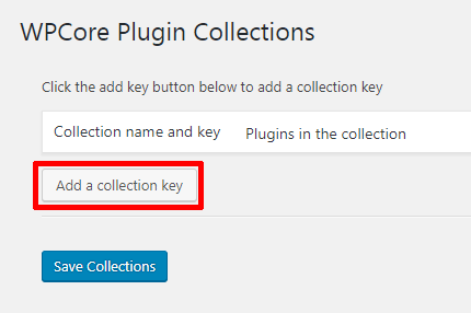 WPCore-Plugin-Manager-Add-a-collection-key
